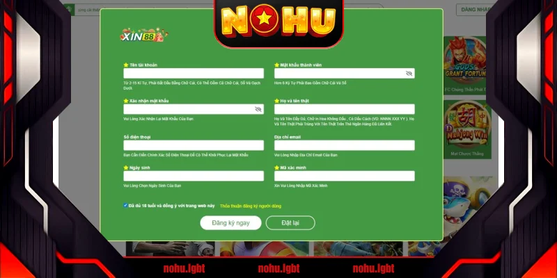 Hướng dẫn tham gia chơi game tại Xin88 Hướng dẫn tham gia chơi game tại Xin88